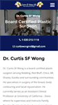 Mobile Screenshot of drcurtiswong.com
