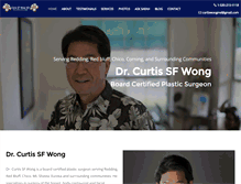 Tablet Screenshot of drcurtiswong.com